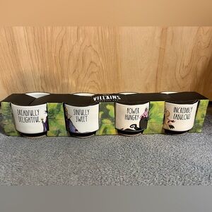 Rae Dunn Disney Villain Ramekin Set
